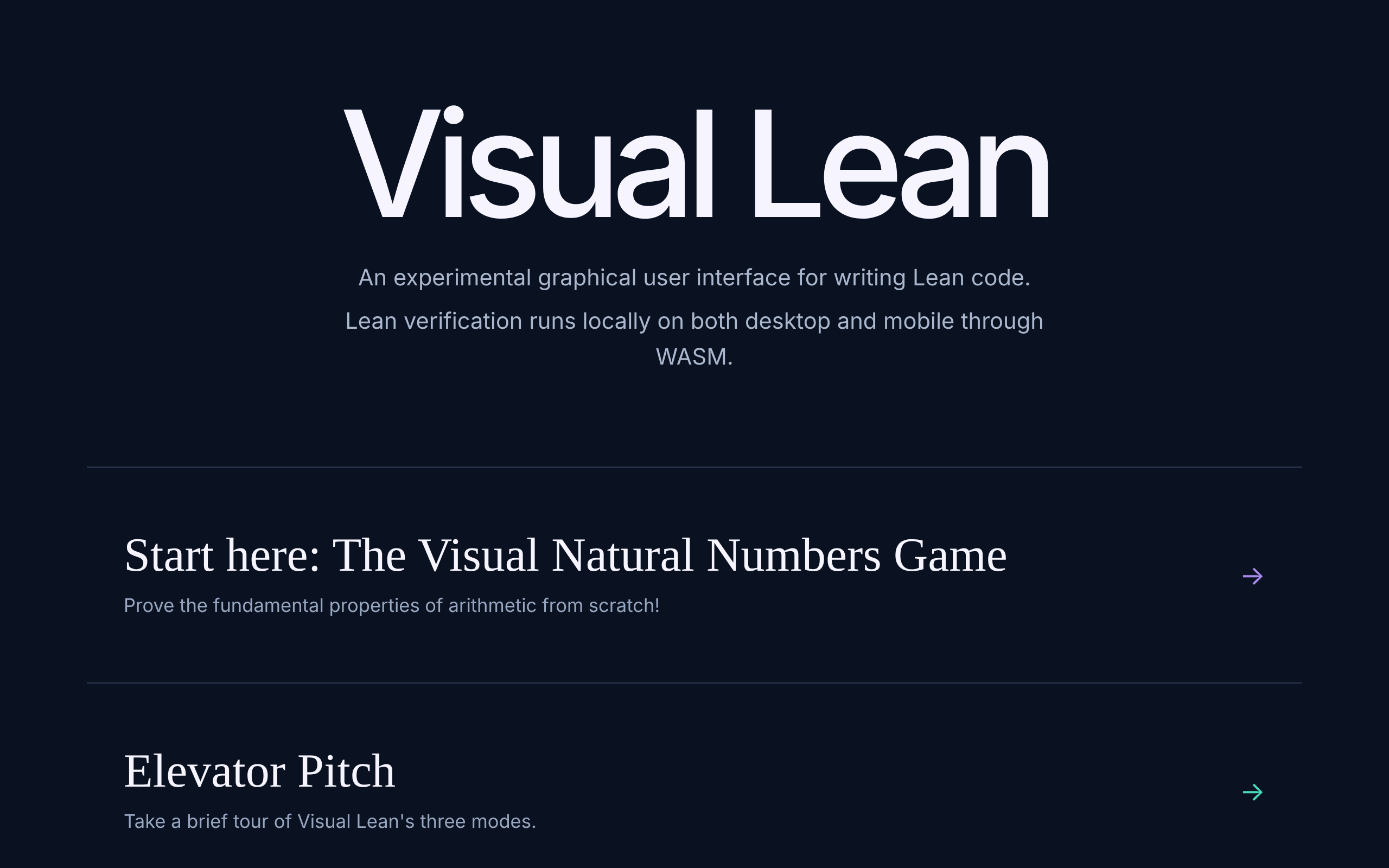 Visual Lean product preview