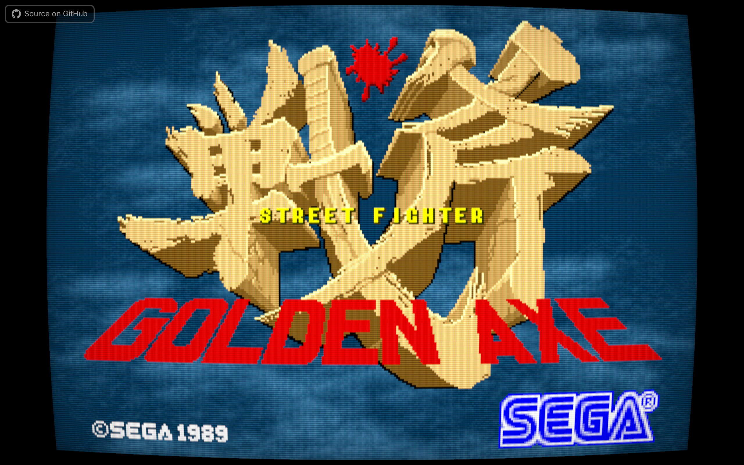 Golden Axe Street Fighter product preview