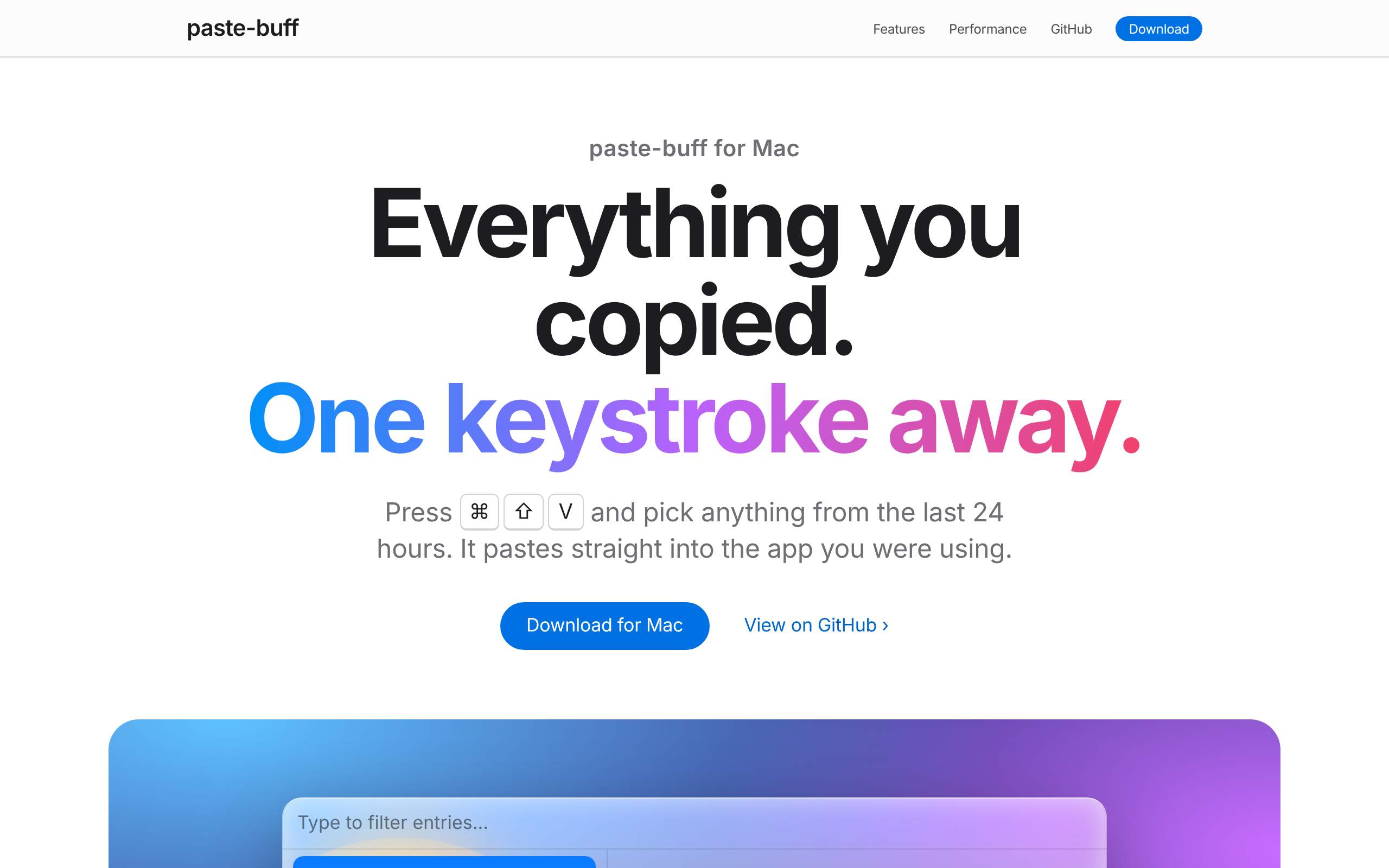 paste-buff product preview